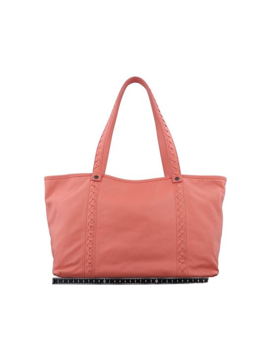 Bottega Veneta Intrecciato Coral Pink Lambskin Messenger display picture 1